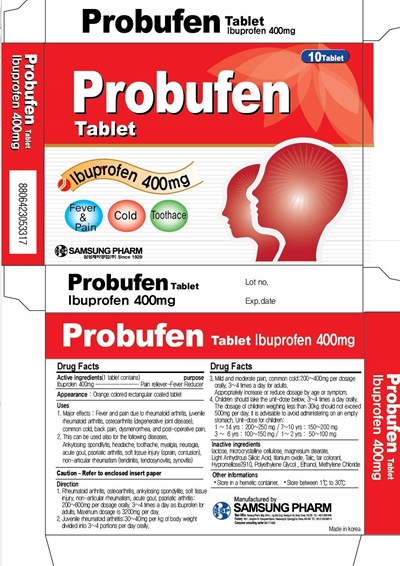 probufen blister pack.jpg Image of blister pack - probufen blister pack